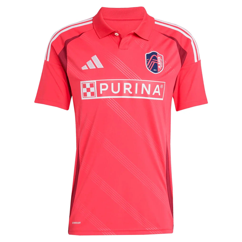 Daniel Edelman St. Louis CITY SC adidas 2025 Forever CITY Red Replica Jersey - Red