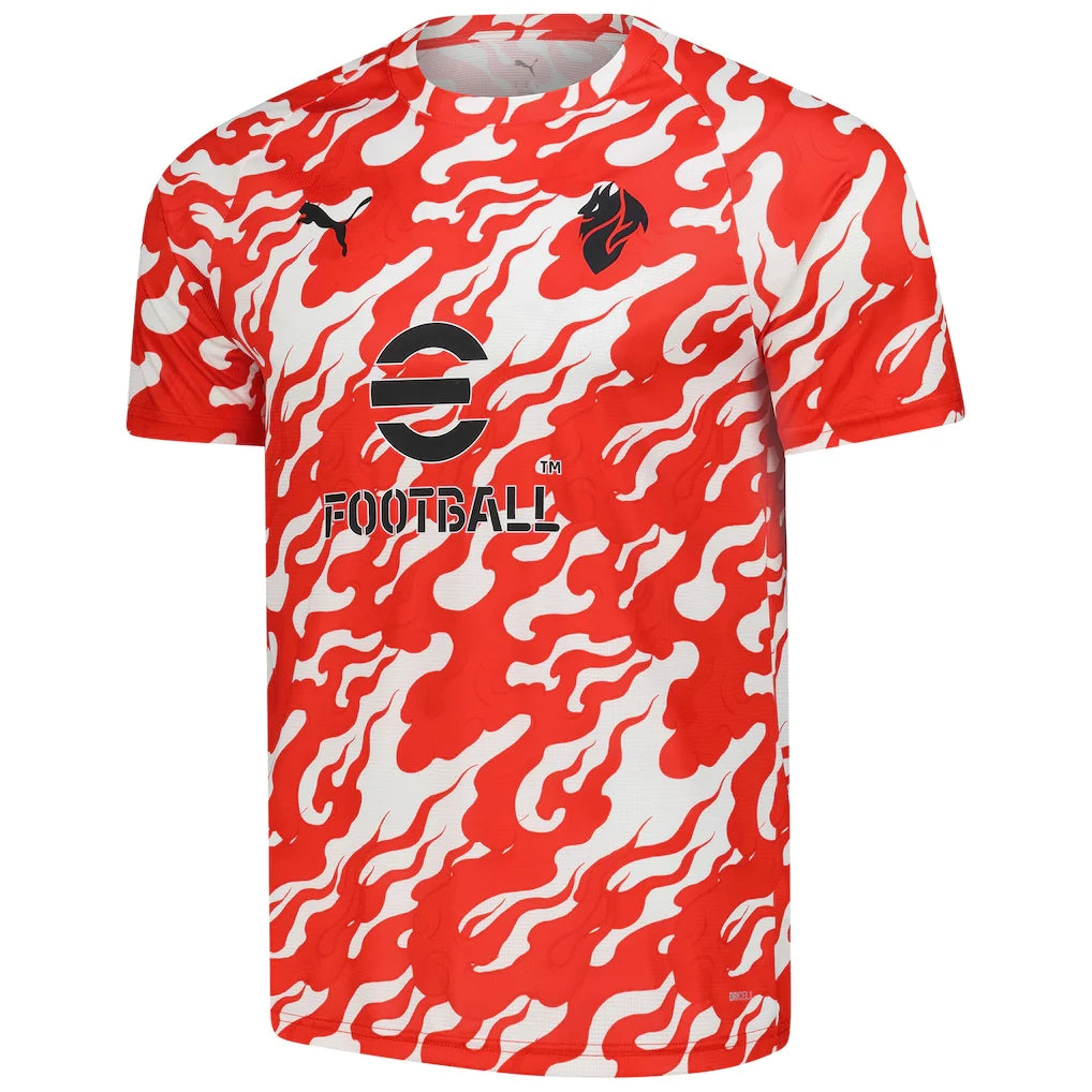 AC Milan Puma 2025/26 Pre-Match dryCell Training Jersey - Red