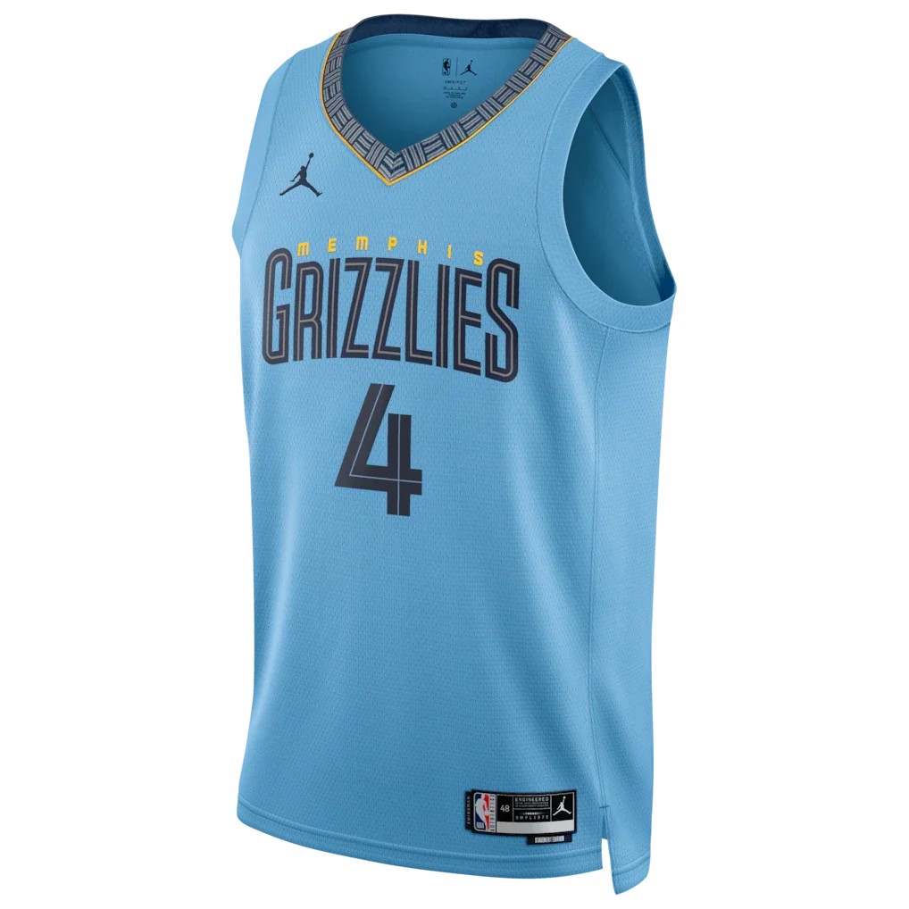 Walter Clayton Jr. Memphis Grizzlies Jordan Brand Unisex Swingman Jersey - Statement Edition - Light Blue