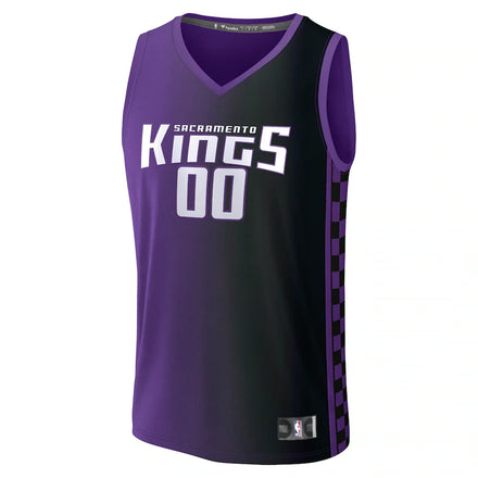 Sacramento Kings Fanatics Fast Break Custom Jersey - Statement Edition - Purple