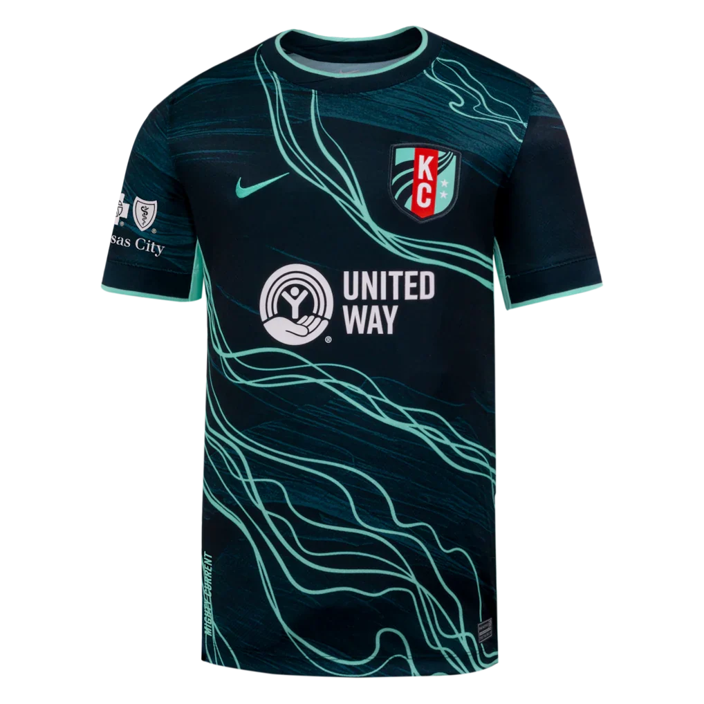 Kansas City Current Nike Youth 2026 Third Stadium Replica Jersey - Navy