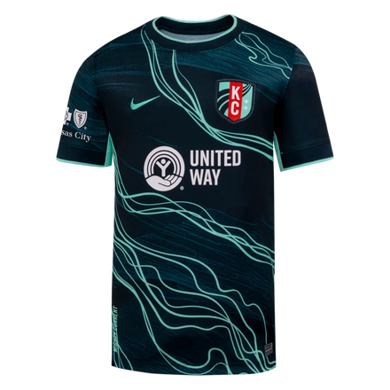 Kansas City Current Nike Youth 2026 Third Stadium Replica Jersey - Navy