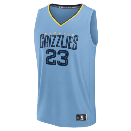 Cedric Coward Memphis Grizzlies Fanatics Fast Break Replica Player Jersey - Statement Edition - Light Blue