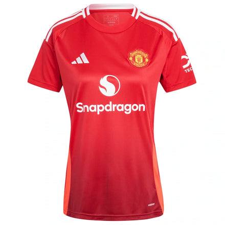 Alejandro Garnacho Manchester United adidas Women's 2024/25 Home Replica Player Jersey - Red
