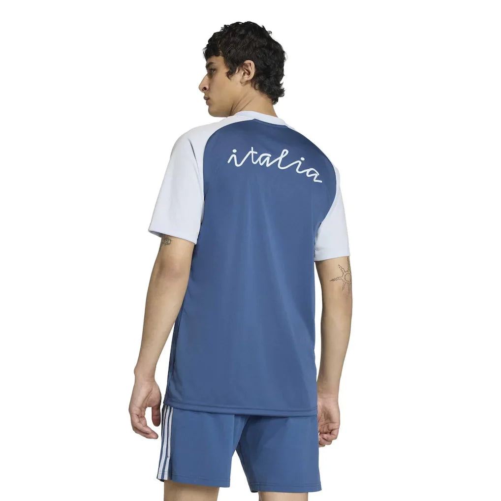 Italy National Team adidas 2026 Pre-Match Top - Blue