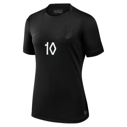 Martin Ødegaard Norway National Team Nike Women's 2026 Away Stadium Replica Jersey - Black