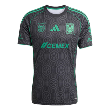 Tigres UANL adidas 2025/26 Third Replica Jersey - Gray
