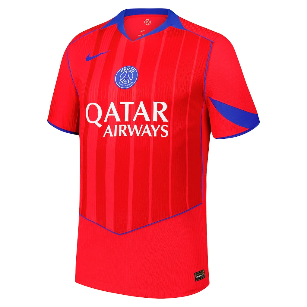 Paris Saint-Germain Nike 2025/26 Match Third Total 90 Authentic Jersey - Red