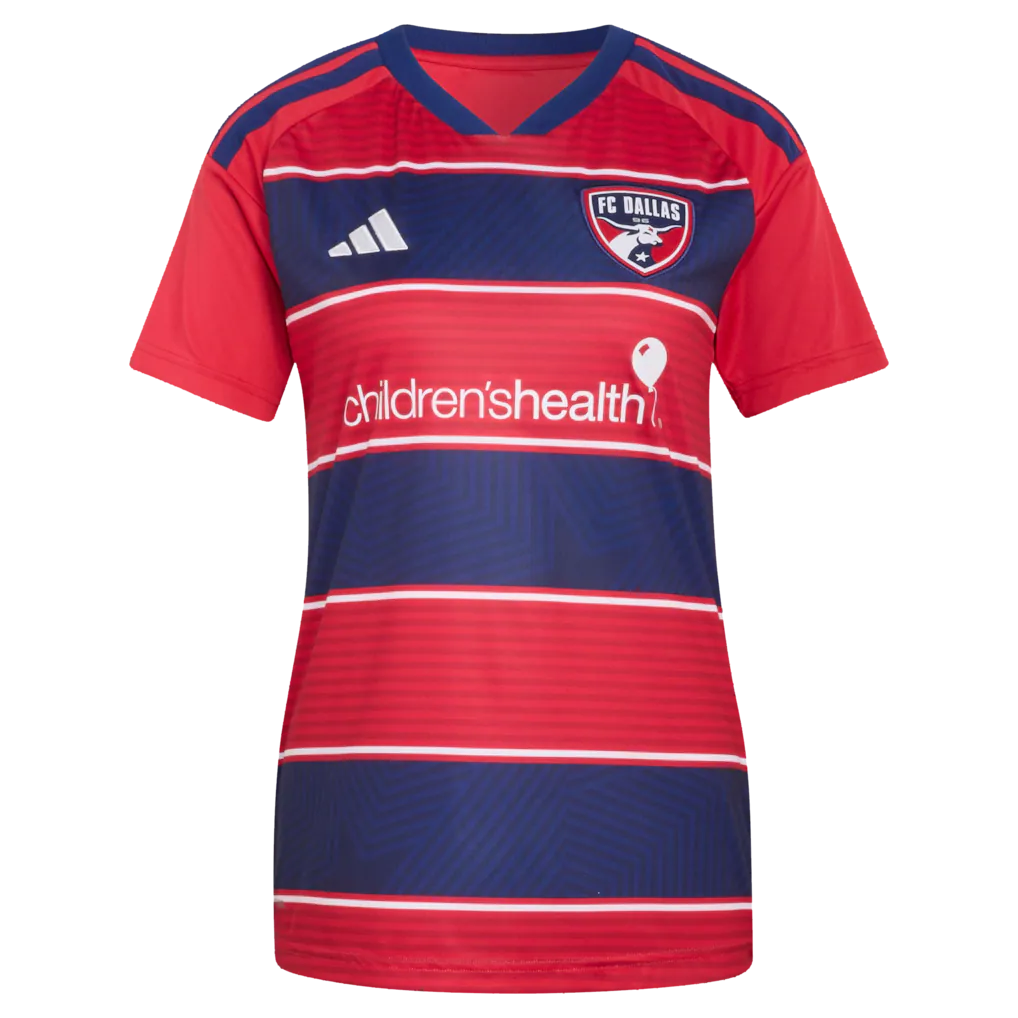 FC Dallas adidas Women's 2026 DNA Kit Replica Custom Jersey - Red