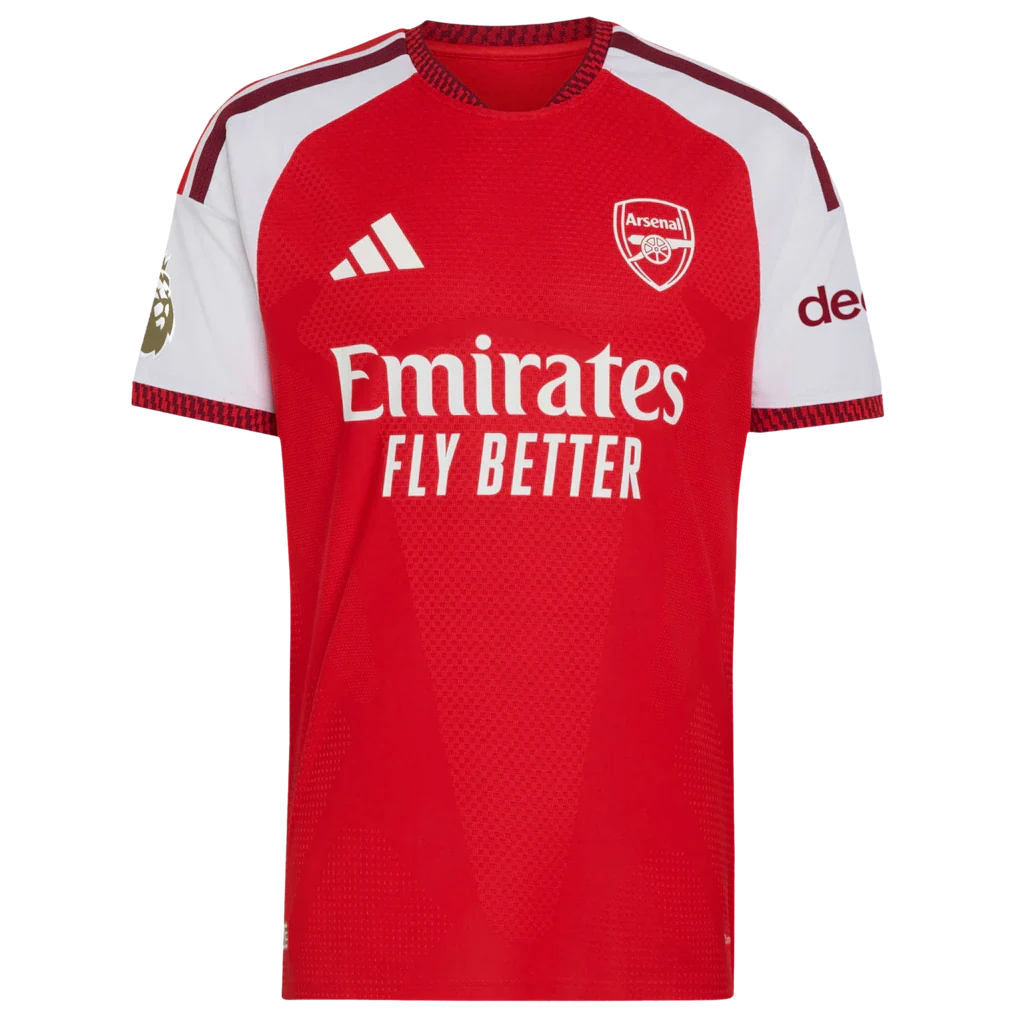 Arsenal adidas 2026/27 Home Authentic Custom Jersey - Red