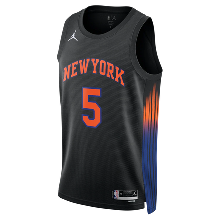 José Alvarado New York Knicks Jordan Brand Unisex Swingman Jersey - Statement Edition - Black