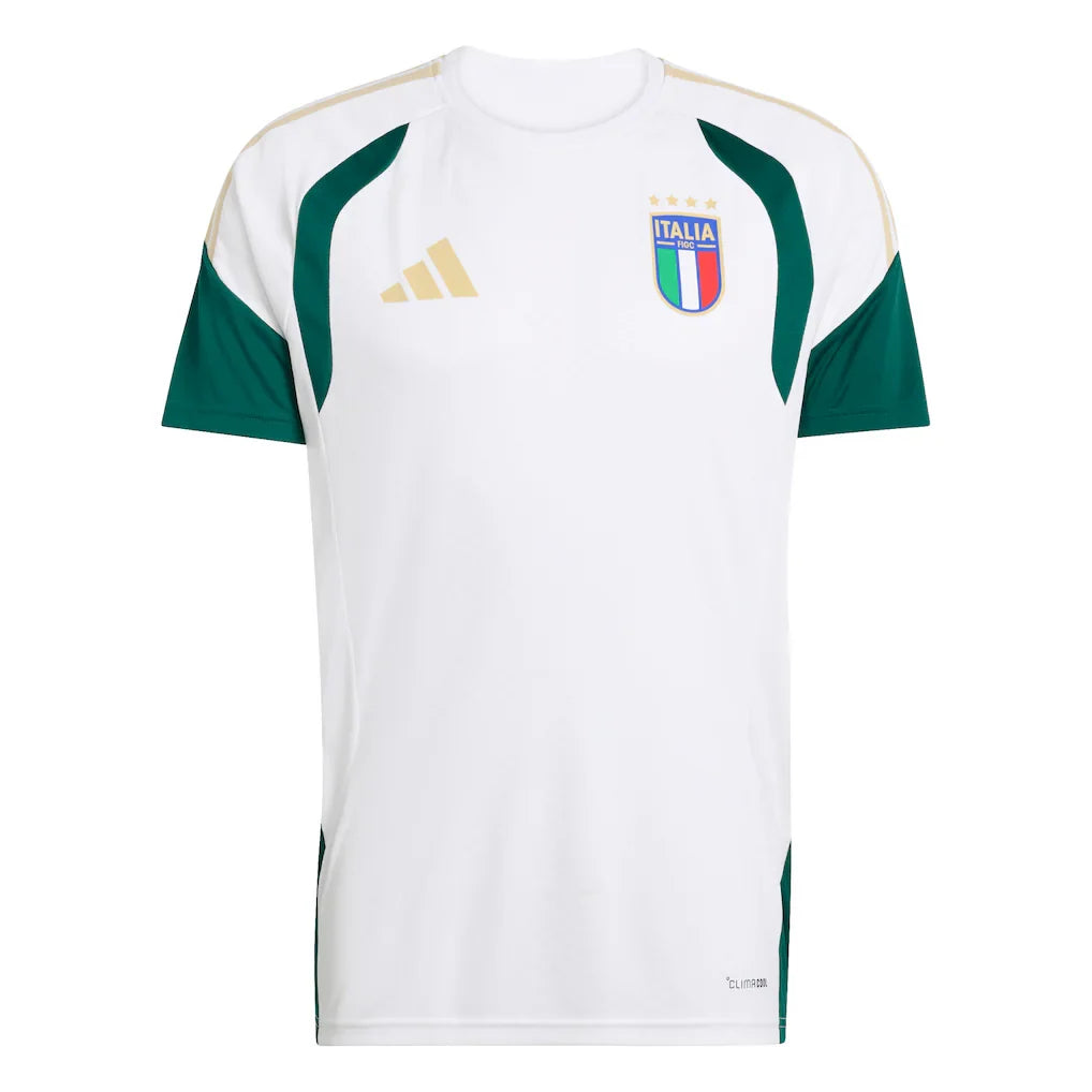 Italy National Team adidas 2026 Away Tiro  Training Jersey - White