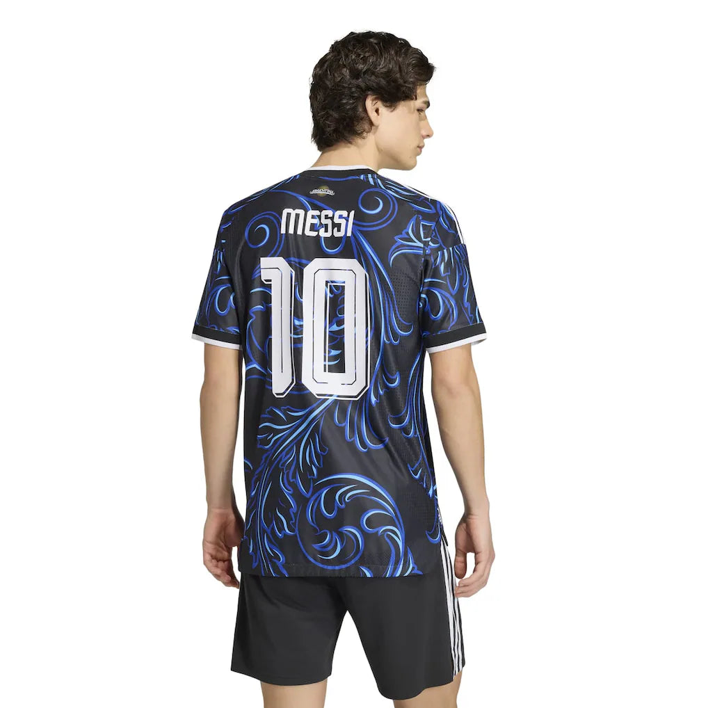 Lionel Messi Argentina National Team adidas 2026 Away Authentic Player Jersey - Black