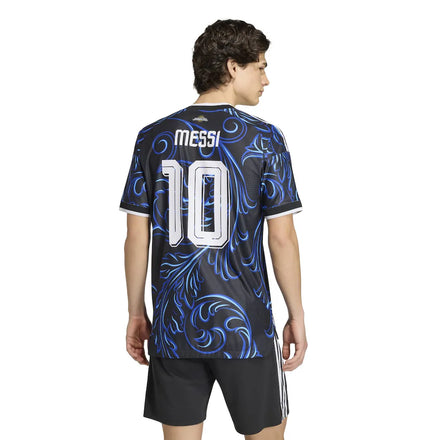 Lionel Messi Argentina National Team adidas 2026 Away Authentic Player Jersey - Black