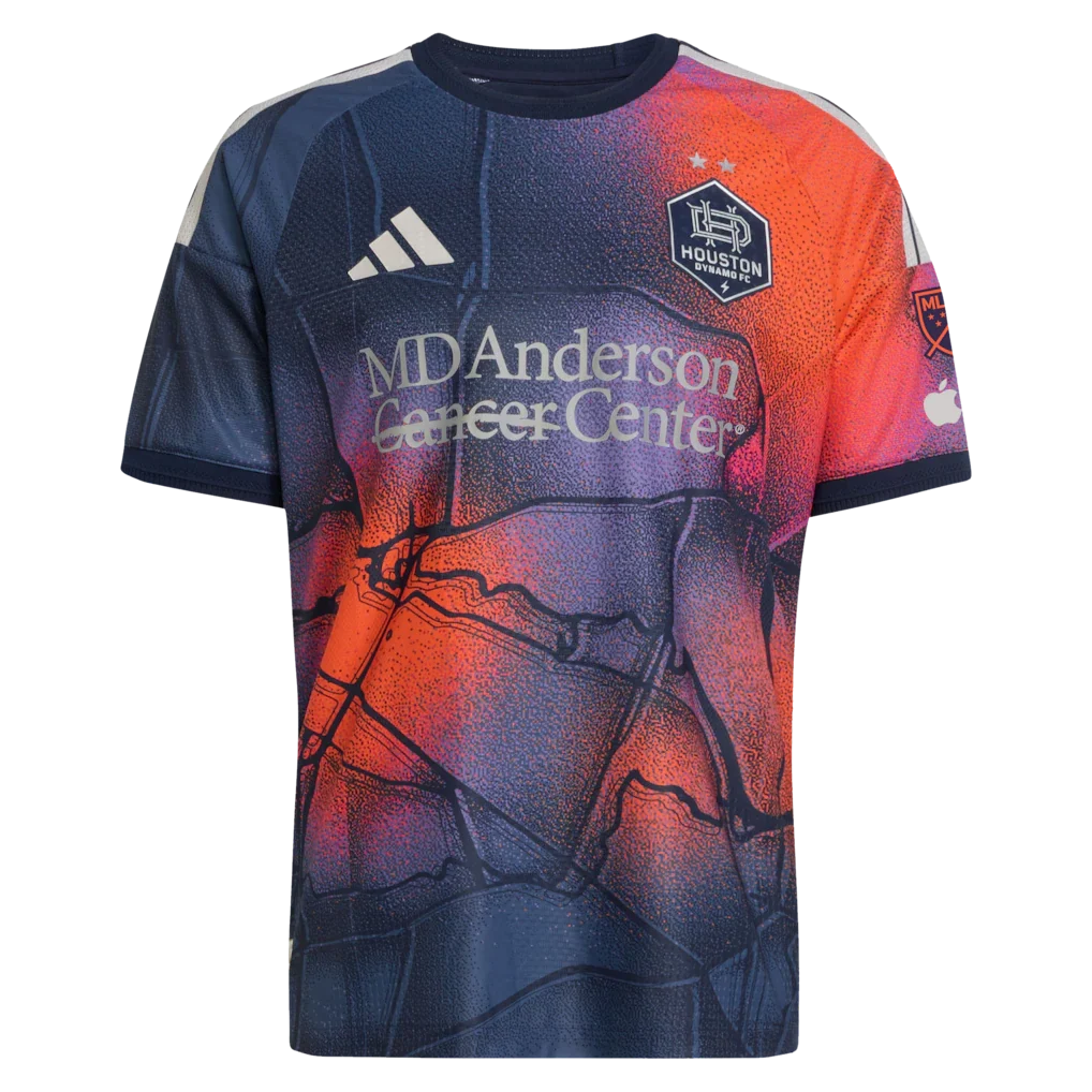 Jack McGlynn Houston Dynamo FC adidas 2026 Mission Control On-Field Authentic Patch Jersey - Blue