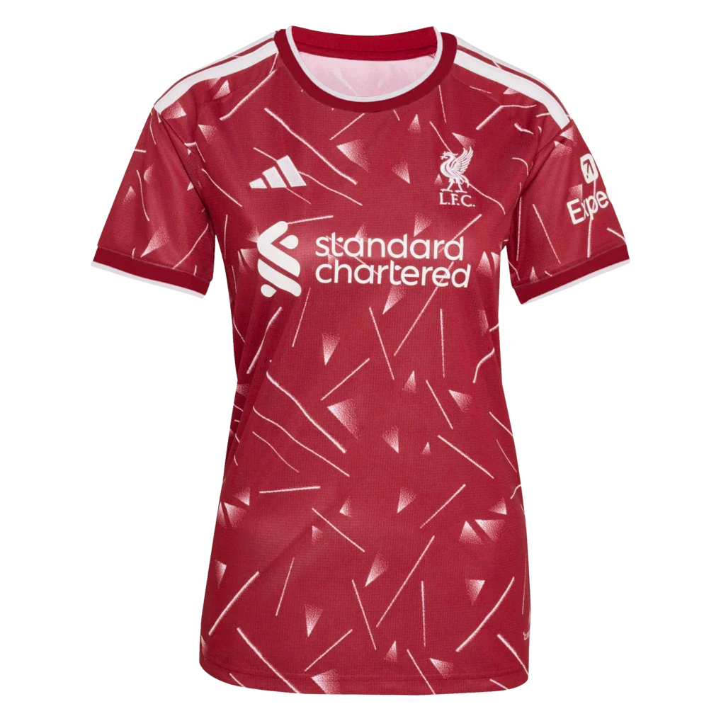 Hugo Ekitike Liverpool adidas Women's 2026/27 Home Replica Jersey - Red