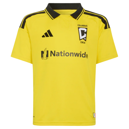 Diego Rossi Columbus Crew adidas Youth 2026 The Crafted for Excellence Kit Replica Jersey - Yellow