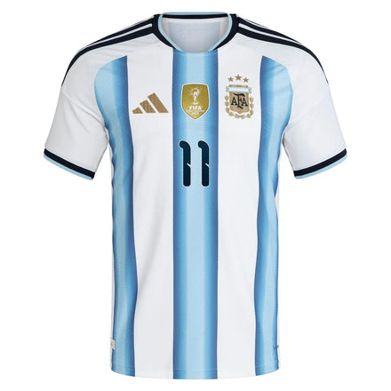 Angel Di Maria Argentina National Team adidas 2026 Home Authentic Jersey - White