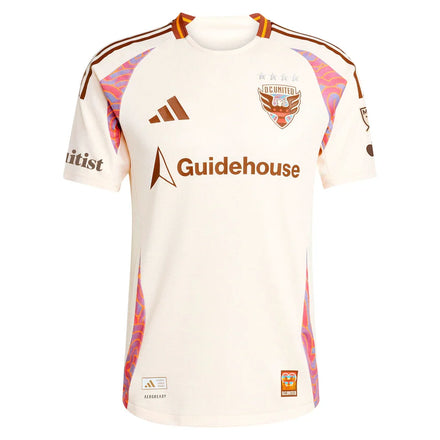 Gabriel Pirani D.C. United adidas 2025 The Soul Kit On-Field Authentic Jersey - Natural