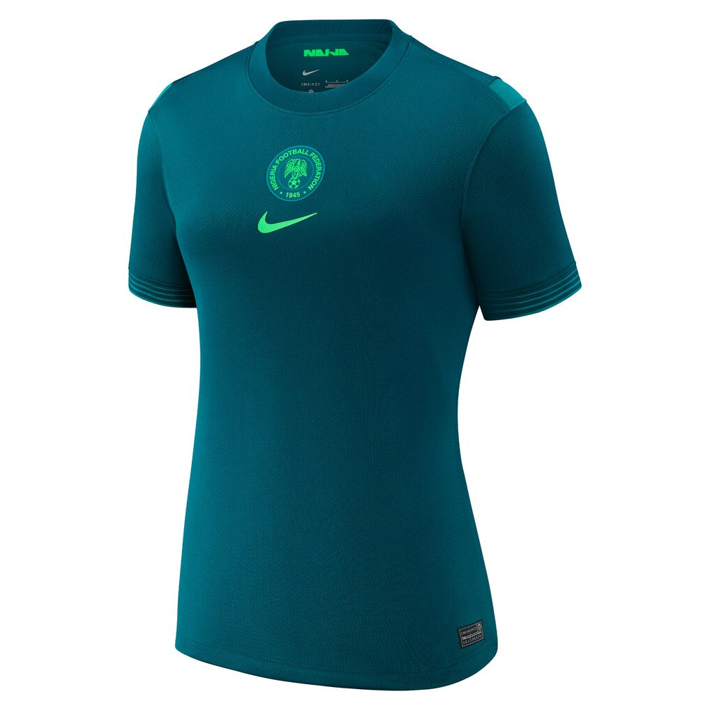 Nigeria Women's National Team Nike Women's 2025/26 Home Replica Jersey - Teal