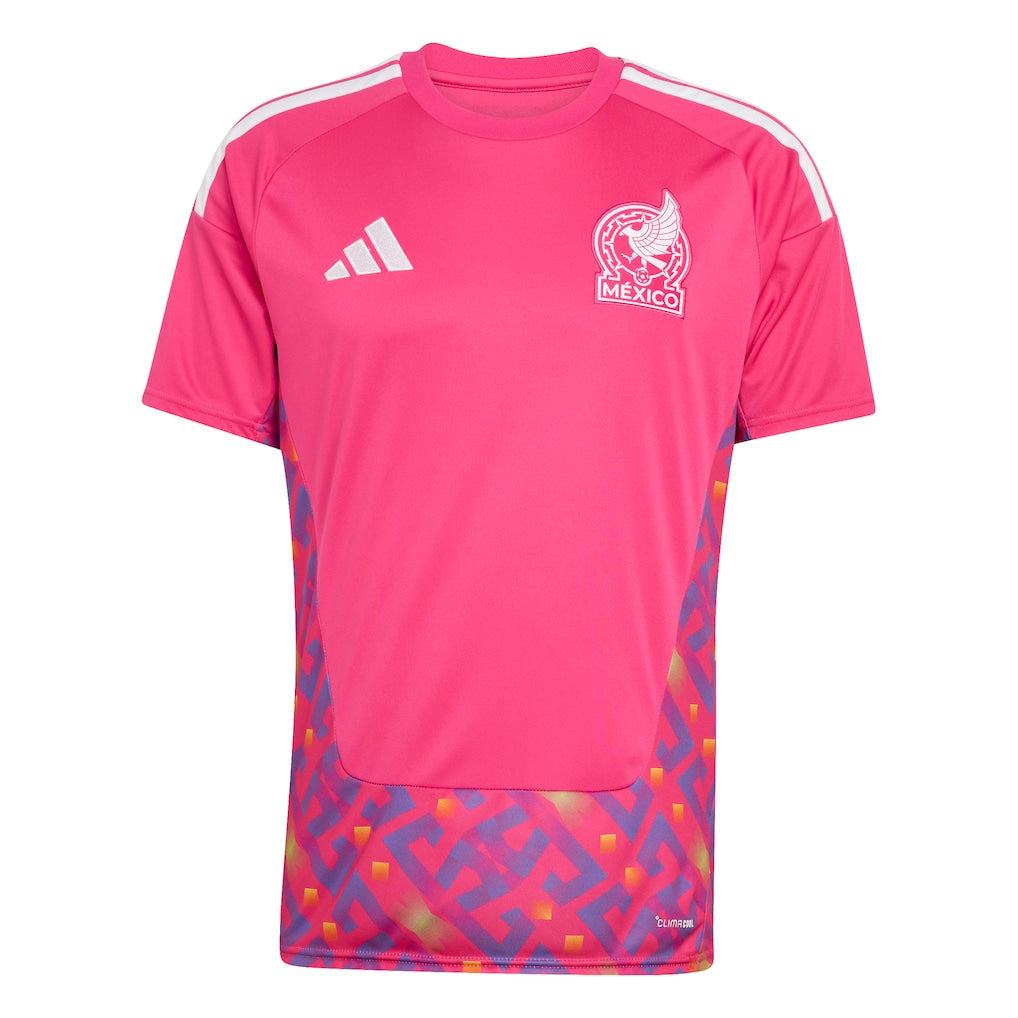 Mexico National Team adidas 2026 Goalkeeper Goalkeeper Replica Jersey - Pink