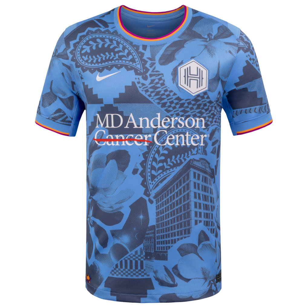 Houston Dash Nike 2026 Third Stadium Replica Jersey - Blue