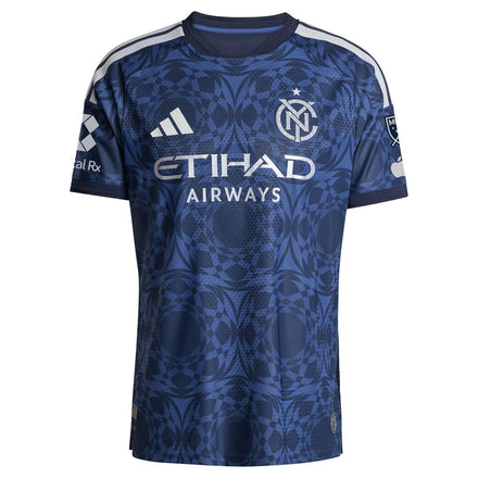Thiago Martins New York City FC adidas 2026 The All Nations Kit On-Field Authentic Patch Jersey - Blue
