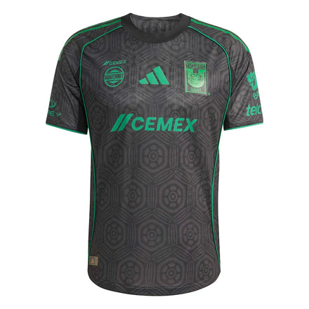 Tigres UANL adidas 2025/26 Third On Field Authentic Jersey - Gray