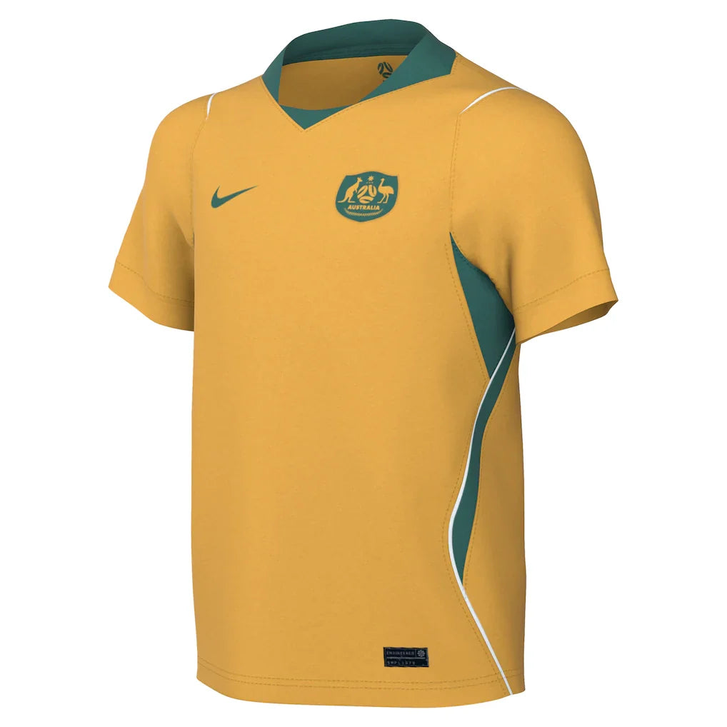 Australia National Team Nike Youth 2026 Home Stadium Replica Jersey - Yellow