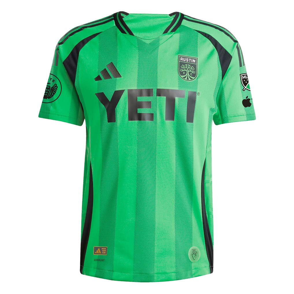 Daniel Pereira Austin FC adidas 2025 The Heartbeat Kit Authentic Player Jersey - Green