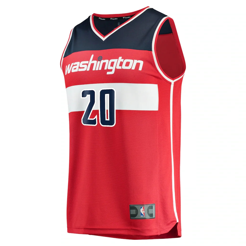 Alexandre Sarr Washington Wizards Fanatics Fast Break Replica Player Jersey - Icon Edition - Red