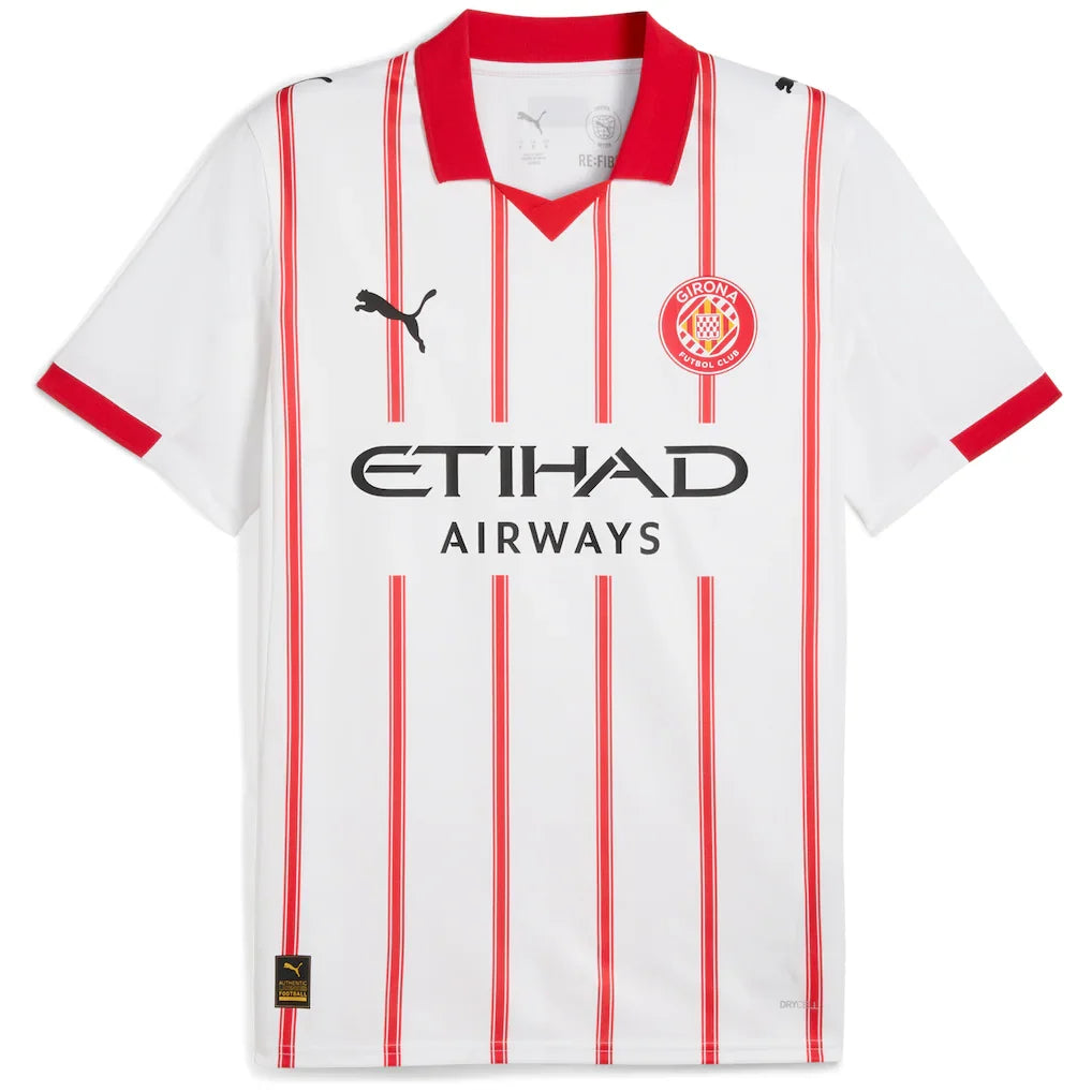 Girona FC Puma 2025/26 Home Replica Jersey - White