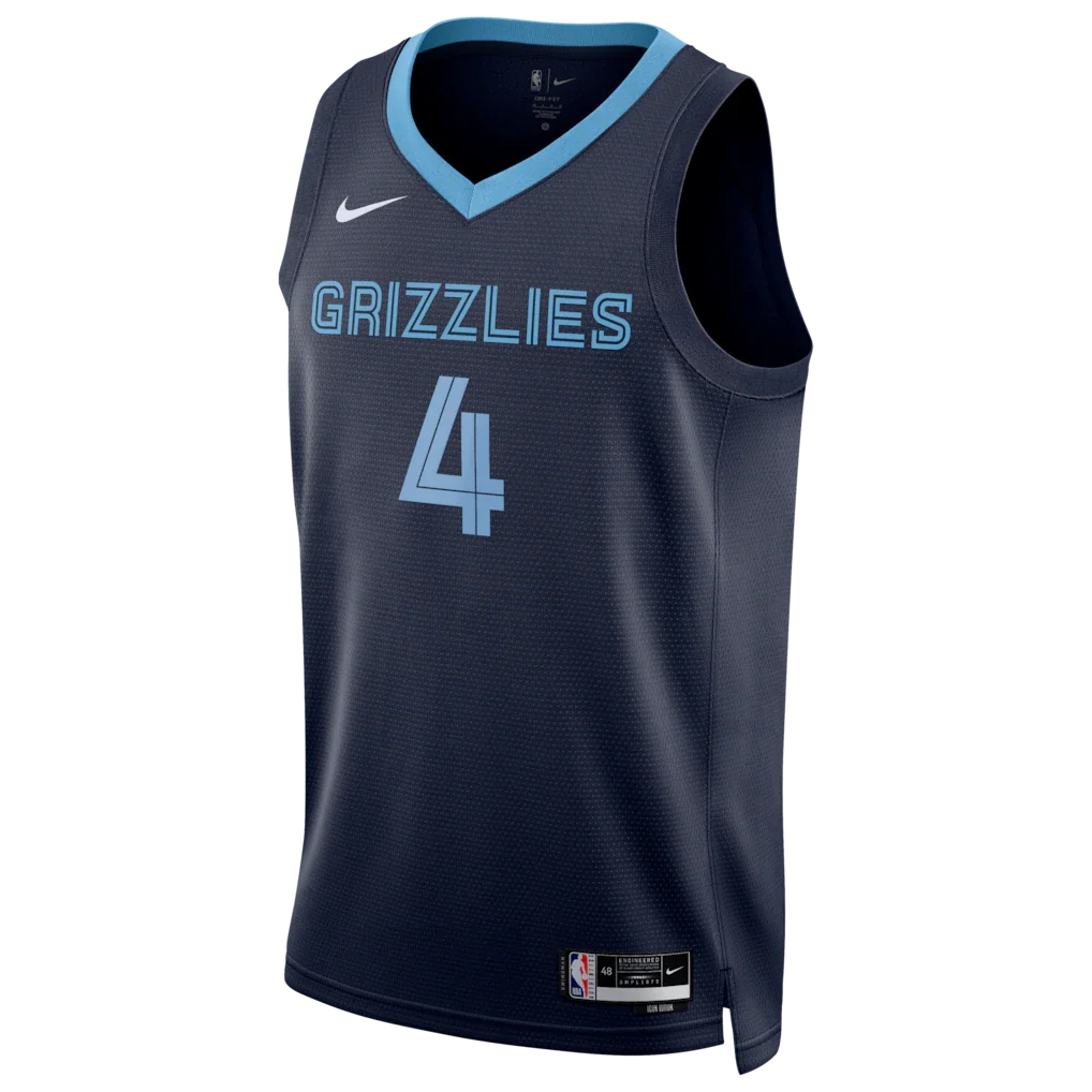 Walter Clayton Jr. Memphis Grizzlies Nike Unisex Swingman Jersey - Icon Edition - Navy