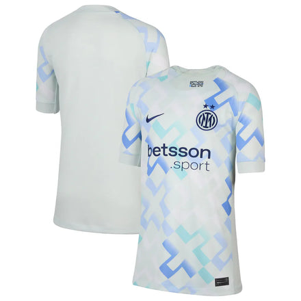 Inter Milan Nike Youth 2025/26 Away Replica Jersey - Aqua