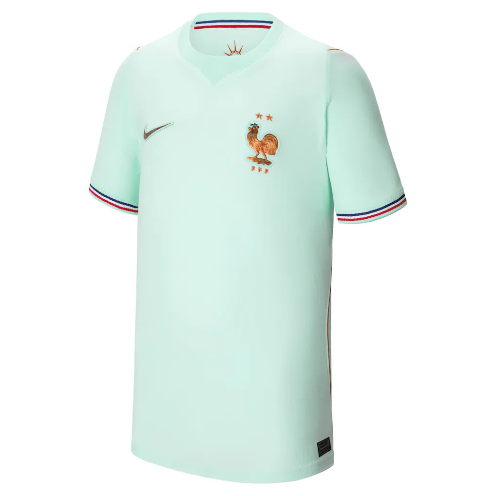 France National Team Nike Youth 2026 Away Stadium Replica Jersey - Green
