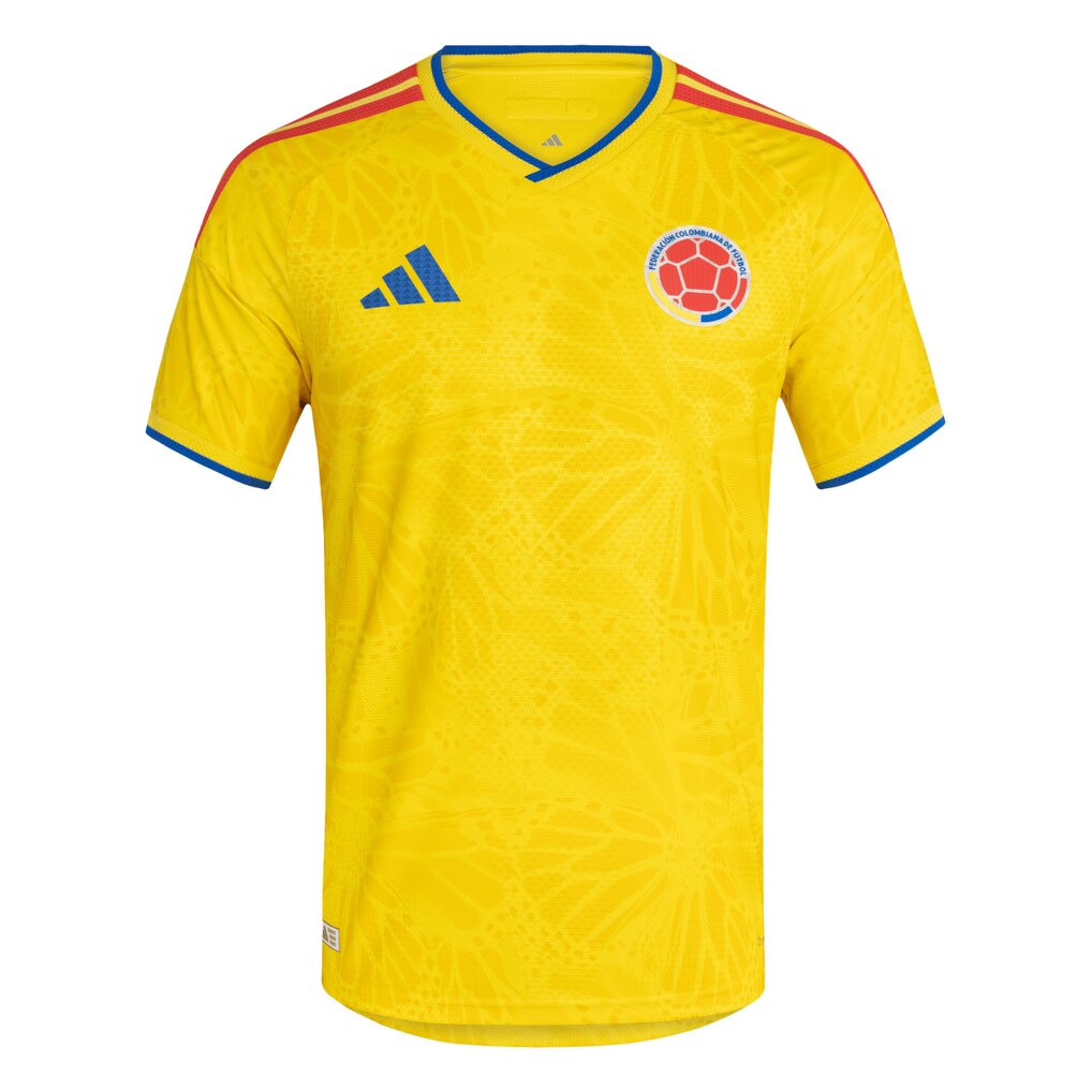 Colombia National Team adidas 2026 Home On-Field Authentic Jersey - Yellow