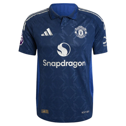 Manchester United adidas 2024/25 Away Authentic Custom Jersey - Navy