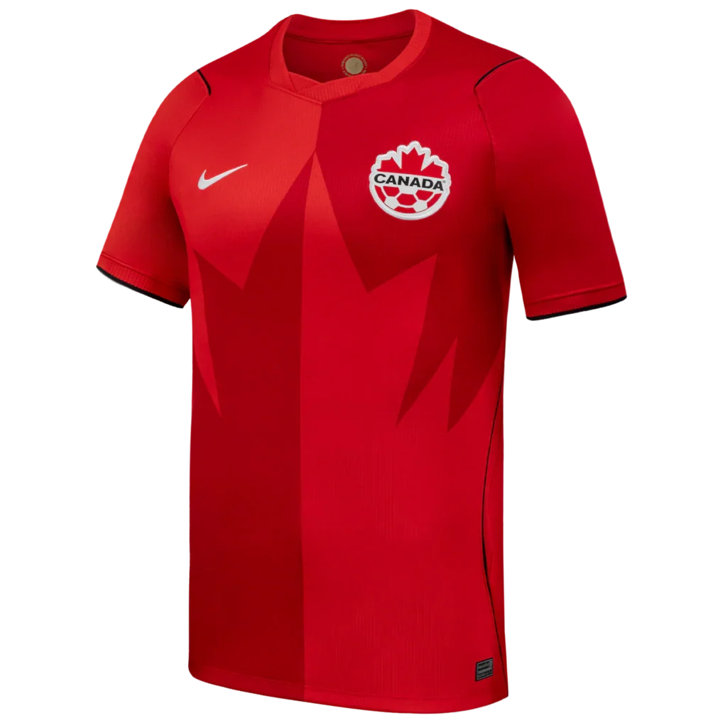Canada Soccer Nike 2026 Home Stadium Replica Jersey - Red