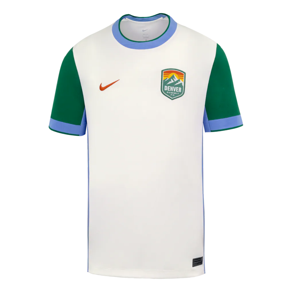 Denver Summit FC Nike Youth 2026 Primary Stadium Replica Jersey - Cream