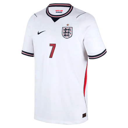 Bukayo Saka England National Team Nike Youth 2026 Home Match Authentic Jersey - White