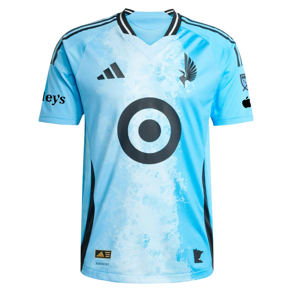 Minnesota United FC adidas 2025 CONVERGENCE On-Field Authentic Patch Custom Jersey - Blue