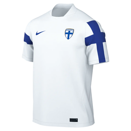 Finland National Team Nike 2026 Home Stadium Replica Jersey - White