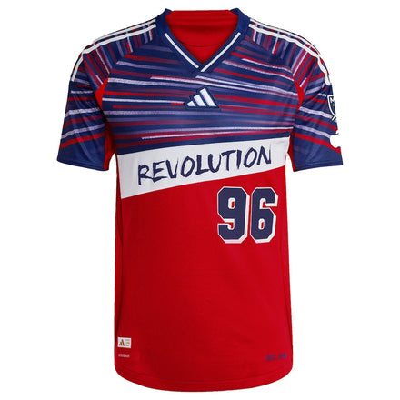 New England Revolution adidas 2025 Third Authentic Jersey - Red