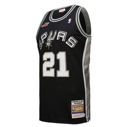 Tim Duncan San Antonio Spurs Mitchell & Ness 2000 NBA All-Star Game Authentic Jersey - Black