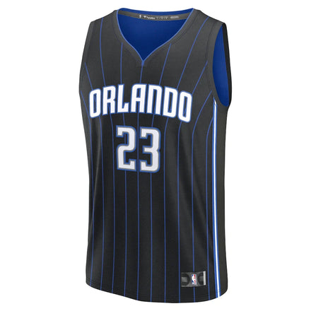 Tristan da Silva Orlando Magic Fanatics 2024 NBA Draft Fast Break Player Jersey - Icon Edition - Black