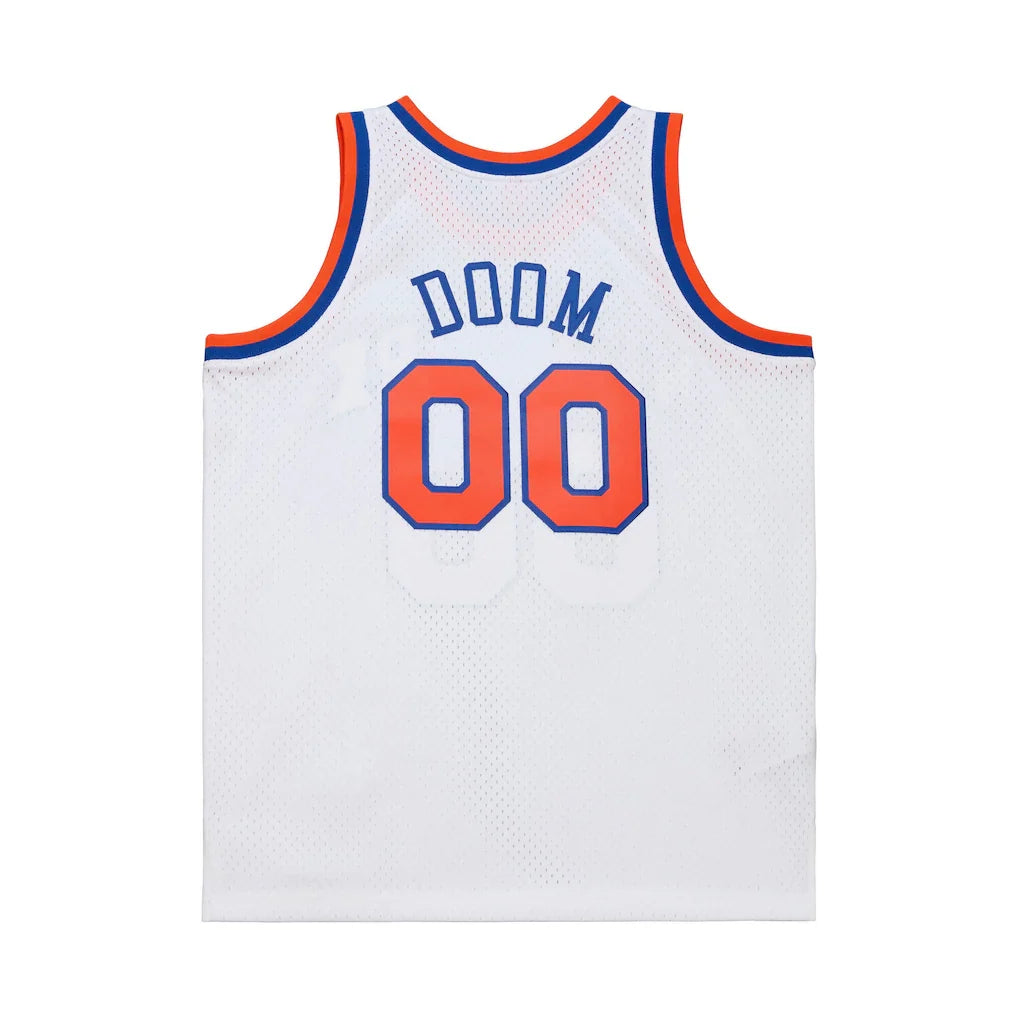 MF DOOM x NY Knicks x Mitchell & Ness A New York Story Fashion Jersey - White