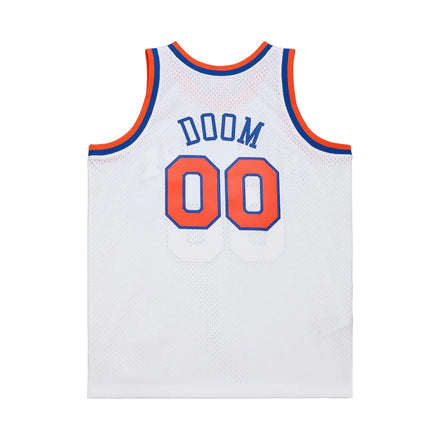 MF DOOM x NY Knicks x Mitchell & Ness A New York Story Fashion Jersey - White
