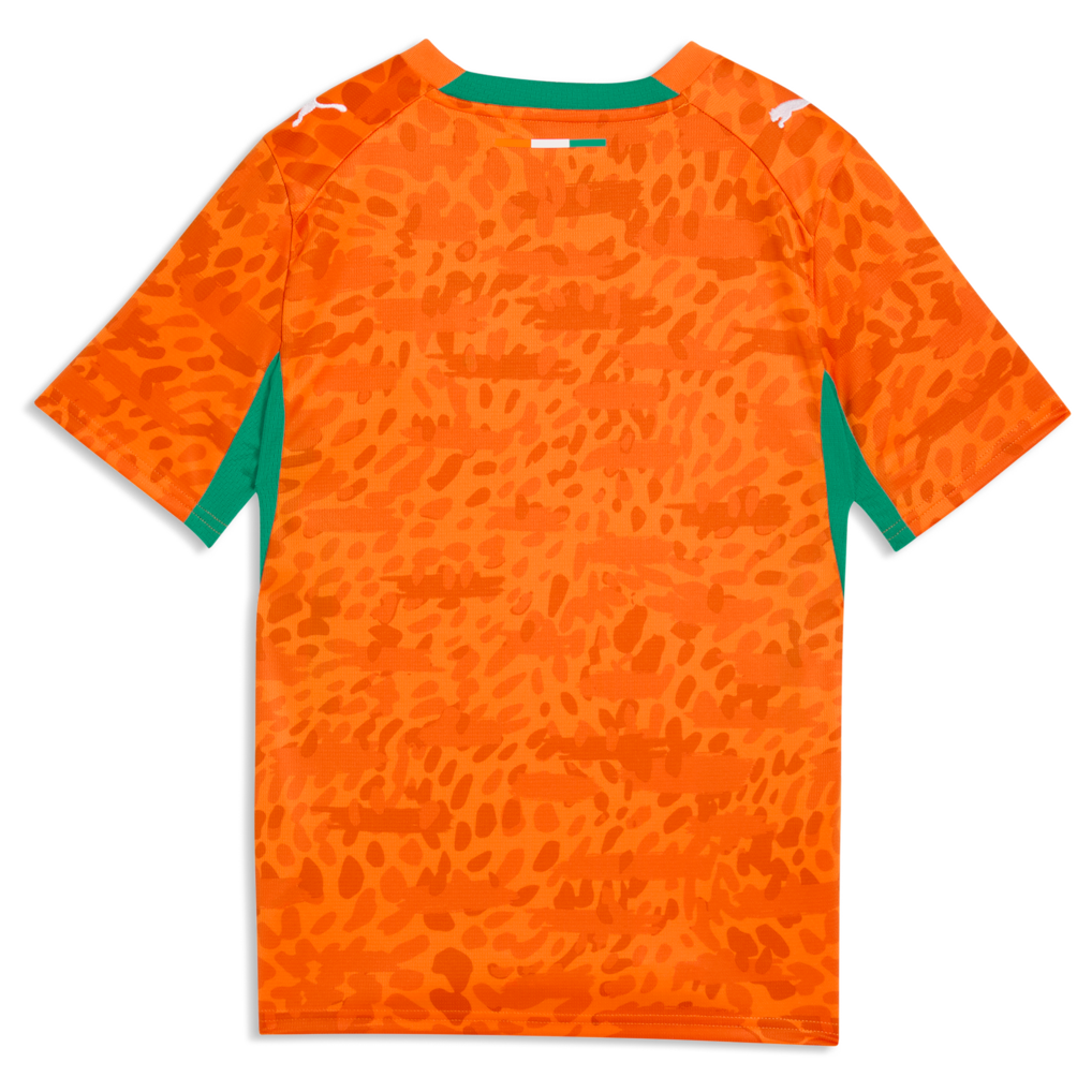 Ivory Coast National Team Puma Youth 2026 Home Replica Jersey - Orange