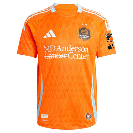 Mateusz Bogusz Houston Dynamo FC adidas 2025 Season 20 On-Field Authentic Jersey - Orange