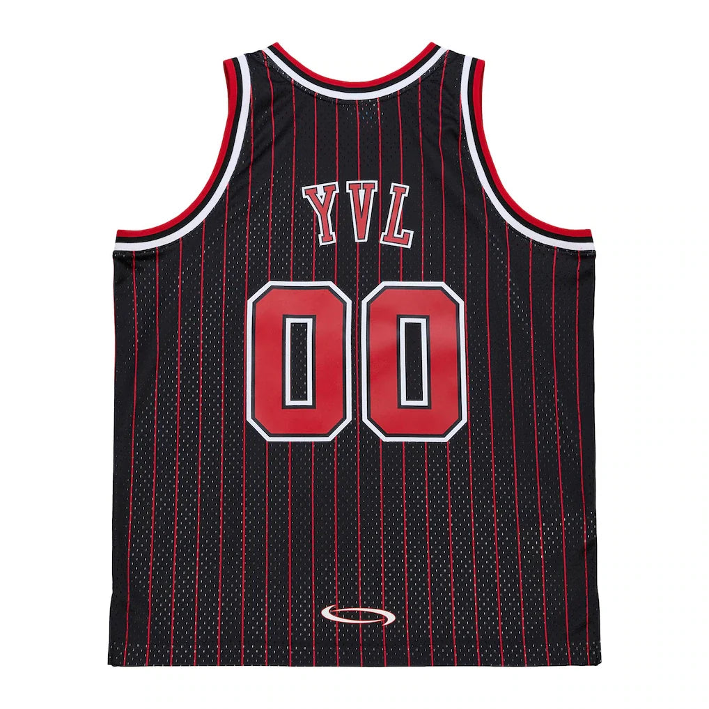 Chicago Bulls Mitchell & Ness x Playboi Carti 1995-96 Swingman Jersey - Black